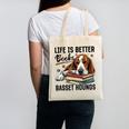 Basset Hound Dog Breed Life Is Better With Books And a For Men Women Girls Kids Canvas Tote Bag Basset Hound Dog Breed Life Is Better With Books And a For Men Women Girls Kids Canvas Tote Bag