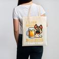 I Like Beer My Dog And Maybe 2 People Introvert Pun Canvas Tote Bag I Like Beer My Dog And Maybe 2 People Introvert Pun Canvas Tote Bag