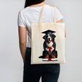 Bernese Mountain Dog Graduation Cap Graduate Training School For Men Women Girls Kids Canvas Tote Bag