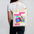 The Best Dads Are 80s Kids 80s Dad Nostalgia Canvas Tote Bag