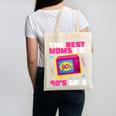 The Best Moms Are 90s Girls 90s Aesthetic Mom Nostalgia Canvas Tote Bag The Best Moms Are 90s Girls 90s Aesthetic Mom Nostalgia Canvas Tote Bag