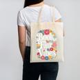 Book Fair Vibes Groovy 70s Retro School Librarian Canvas Tote Bag