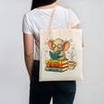 Book Lover Elephant Reading Books Library Read Books Be Kind Canvas Tote Bag