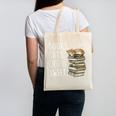Book Lovers Books Cats Life Is Sweet Cat Lover Canvas Tote Bag