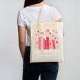 Books Are My Love Language Valentine Reads Bookish Club Canvas Tote Bag