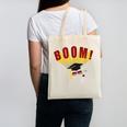 Boom Graduation Hat And Diploma For Proud Graduate Canvas Tote Bag