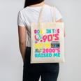 Born In The 90's But The 2000's Raised Me Y2K Nostalgia Canvas Tote Bag Born In The 90's But The 2000's Raised Me Y2K Nostalgia Canvas Tote Bag
