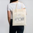 Born To Read Books Forced To Read Emails Bookish Racoon Canvas Tote Bag