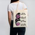 Call Me Antisocial But Please Don't Call Me Introvert Raglan Baseball Tee Canvas Tote Bag