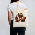Cat Lover I'd Rather Be Home With My Cats Introvert Cozy Canvas Tote Bag