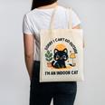 Cat Shirt Introvert Sorry I Can’t Go I’m An Indoor Cat Canvas Tote Bag Cat Shirt Introvert Sorry I Can’t Go I’m An Indoor Cat Canvas Tote Bag