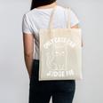 Only Cats Can Judge Me Sarcastic Cat Lover Introverts Canvas Tote Bag