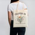 Chapter 69 Book Lovers & Readers 69th Birthday Wildflowers Canvas Tote Bag