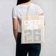 Cheer Mom Senior 2026 Cheerleaders Graduation Mother Canvas Tote Bag