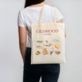 Childhood Nostalgia Good Memories Teddy Bear Ice Cream Canvas Tote Bag
