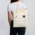 I Chose Psycho Path Psychology Major Graduation Shirt Canvas Tote Bag