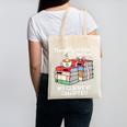 Christmas Book Lovers Naughty Or Nice Canvas Tote Bag Christmas Book Lovers Naughty Or Nice Canvas Tote Bag