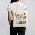 Christmas Sarcastic Introvert Holiday Shirt Canvas Tote Bag