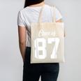 Class Of 1987 Matching Graduation High School Reunion Canvas Tote Bag