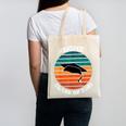 Class Of 2021 Done Senior Graduation Retro Sunset Canvas Tote Bag
