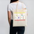 Class Of 2021 Senior Year 90's TV Style Graduation For Grad Canvas Tote Bag