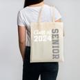 Class Of 2024 Senior 24 Shirt High School Graduation Party Canvas Tote Bag
