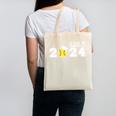 Class Of 2024 Senior Softball Player Graduation Canvas Tote Bag