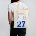 Class Of 2027 Senior 2027 Graduation Canvas Tote Bag