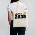 Class Of 2028 Future Graduation Vintage T-Shirt Canvas Tote Bag