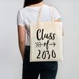 Class Of 2030 Graduation Kindergarten Seniors Canvas Tote Bag