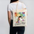 Class Of 2031 Magical Unicorn Graduation Cap Canvas Tote Bag