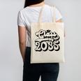 Class Of 2035 Senior Retro 2035 Grad Graduate Graduation Canvas Tote Bag