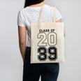 Class Of 2039 Blue Graduation Senior Student Tee Canvas Tote Bag