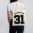Class Of 31 Date High School Kindergarten Graduation Shirt Canvas Tote Bag