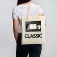 Classic VHS Tape Nostalgia Retro Canvas Tote Bag