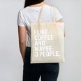 I Like Coffee Introvert Coffee Lovers Sarcastic Humor Canvas Tote Bag I Like Coffee Introvert Coffee Lovers Sarcastic Humor Canvas Tote Bag