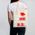College GraduationShirt Senior Finally Done Canvas Tote Bag