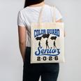 Color Guard Senior 2026 Flags Marching Band Graduation Grad Canvas Tote Bag