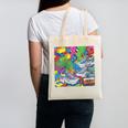 Colorful Kidcore 90s Nostalgia Meme Sneakers Robot Toy Slime Canvas Tote Bag Colorful Kidcore 90s Nostalgia Meme Sneakers Robot Toy Slime Canvas Tote Bag