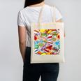 Comic Book Pop Art Modern Fun Canvas Tote Bag