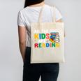 All The-Cool Kids Are Reading Teacher Book Lover Librarian Premium Canvas Tote Bag