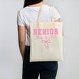 Coquette Senior 2026 Class Of 2026 Pink Bow Graduation 2026 Canvas Tote Bag