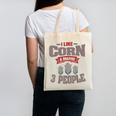 Corn Enthusiast Introvert Maize Farmer Planter Grower Canvas Tote Bag