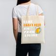 I Like Craft Beer & Maybe 3 People Introvert Beer Fans Canvas Tote Bag