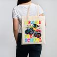 I Crushed Pre-K Monster Truck Graduation Preschool Grad 2025 Canvas Tote Bag