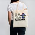 Cute Graduation Cat Masters High School T-Shirt For Men Women Kids Canvas Tote Bag