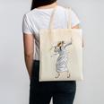 Dabbing Graduation Class Of 2025 Woman Graduation Canvas Tote Bag