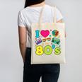 Dad I Love The 80's Retro 80s Nostalgia For Dad Premium Tri-Blend Canvas Tote Bag