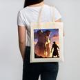 David And Goliath Bible Book Of Samuel Famous Bible Story Canvas Tote Bag