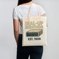 Dial Up Survivor Retro 90s Internet Nostalgia Canvas Tote Bag